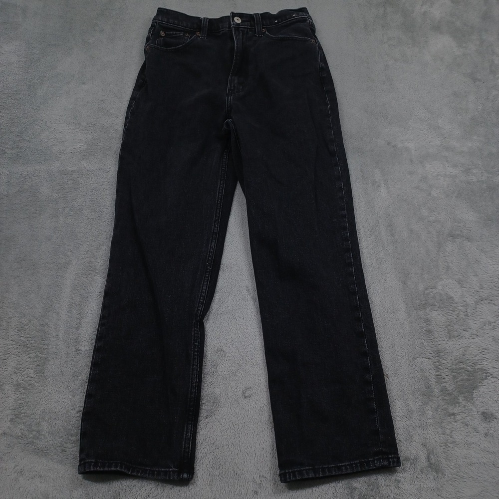 Abercrombie & Fitch Black Ankle Jeans